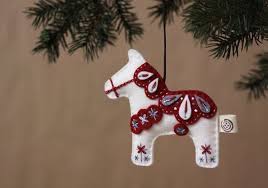 Buy your party supplies at the party people shop. Nikkie S Felt Dala Horse Christmas Ornament White Etsy Felt Christmas Ornaments Felt Christmas Horse Christmas Ornament