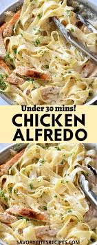 Better Than Restaurant Chicken Fettuccine Alfredo In 2020 Simple Chicken Alfredo Recipe Chicken Alfredo Recipes Chicken Fettuccine Alfredo