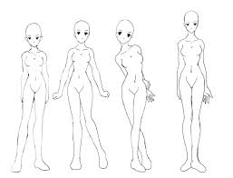 Ilmu Pengetahuan 9 Anime Girl Body Base With Eyes Anime/manga side profile expressions reference. anime girl body base with eyes