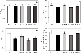Fight soap scum by spraying your bathtub with hydrogen peroxide and letting the liquid act for half an hour. Effect Of Exogenously Applied Abscisic Acid Putrescine And Hydrogen Peroxide On Drought Tolerance Of Barley Springerlink