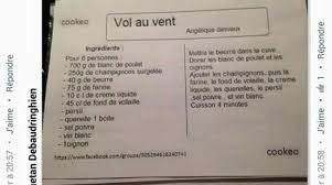 Vol Au Vent Cookeo Recette Plat Cookeo Vol Au Vent