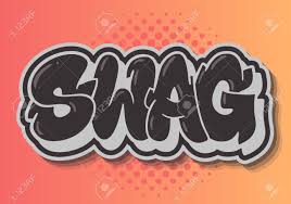 Tagging is het eenvoudigste type graffiti, meestal snel gemaakt met spuitverf, stiften of pennen en zonder artistieke vorm; Swag Label Sign Hand Drawn Lettering Type Design Graffiti Throw Up Style Vector Graphic Royalty Free Cliparts Vectors And Stock Illustration Image 121358183