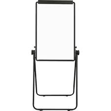 Folding Flipchart Easel Aarco Frame Color Black