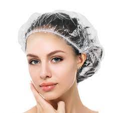 It's nice having a shower cap that completely covers all of your hair. Amazon Com Auban Shower Cap Disposable 50 Pcs Bath Caps Larger Thick Clear Waterproof Plastic Elastic Hair Bath Caps For Women Kids Girls Travel Spa Hotel And Hair Solon Home Use Beauty