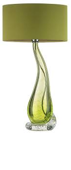 Table Lamps Luxury Table Lamps Designer Table Lamps Art Glass Lamp Green Lamp Green Home Decor