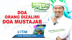 Ingat, doa orang yang dizalimi (red.pasti) maqbul, ujar ustadz fauzan saat dihubungi okezone, jumat (15/11/2019). Ustaz Ahmad Dusuki Doa Orang Dizalimi Doa Mustajab Youtube