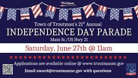 Town of Troutman's Annual Independence Day Parade