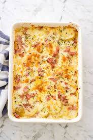 Serve it as a main course by itself or as a side with other dishes, and it's perfect for a party too. Easy Scalloped Potatoes And Ham