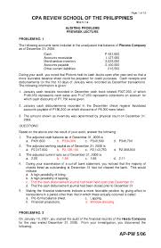 Pdf Cpa Review School Of The Philippines Tony Cuzzle Academia Edu
