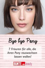 pony rauswachsen lassen 7 ubergangsfrisuren fur den abschied vom pony ubergangsfrisuren pony aus dem gesicht frisuren rausgewachsener pony