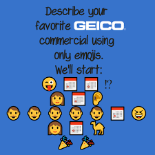 The caveman commercial that started it all! Geico Can You Name That Commercial Geicoemojichallenge Facebook