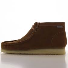 clarks originals x carhartt wallabee boot brown combi suede