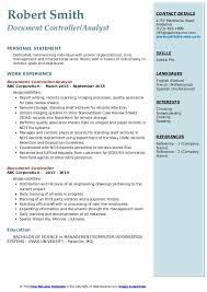 Skills for document controller, dubai resume. Document Controller Resume Samples Qwikresume