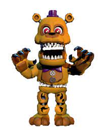 Adventure Nightmare Fredbear Full Body Fnaf Fnaf Characters Nightmare