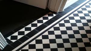 Black And White Ceramic Floor Tile Gallery Of Tile Installations Photos Of Victorian Floor Tiles Classic 70 White Tile Floor Tile Floor White Floors
