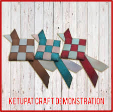 The spotlight it shines on an apparently troubled mind may strike some viewers as exploitative, but art and craft remains a thoroughly gripping. Ketupat Craft Making