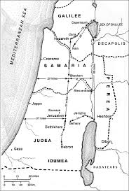 Rabbinic laws in the land of israel boundaries from both the prescribed biblical borders and the actual borders where did jesus walk in israel? Map Of Palestine Adapted From The Distance Map Appearing In The Life Download Scientific Diagram