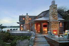 Homes of this style come in many different shapes and sizes. Rustic Modern House Winner Fine Homebuilding Editor House Plans 61391