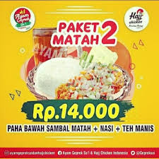 Penggunaan santan asli akan menambah rasa sambal goreng krecek menjadi. Paket Sambal Matah Ayamgepreksai Babat Facebook