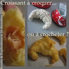 Dinette Tuto Croissant Pour Son Petit Dejeuner Que Cache Ma Boite A Belette Nourriture En Crochet Jouets Nourriture Dinette
