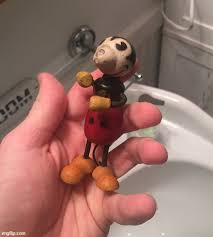 Cursed Mickey Image Imgflip Mickey mouse has been the central mascot of the walt disney corporation since his creation in 1928. cursed mickey image imgflip
