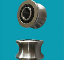 U22 TU22 Flat Groove Roller Wheel Pulley Ball Bearings V/U ...