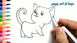 5000 gambar kucing lucu imut dan. Ajaib Belajar Cara Menggambar Kucing Lucu Mewarnai Kartun Dengan Mudah Anak Indonesia Menggambar Youtube