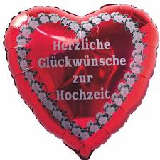 Hochzeitstag ~ 18 hochzeitstag gluckwunsche zur turkishochzeit. Luftballon Herz Herzliche Gluckwunsche Zur Hochzeit Folienballon Inklusive Helium