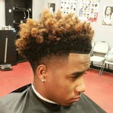 Try one of these popular photos of black hair with blonde highlights to experience the magical contrast this hairstyle can offer! Popular Curly Hairstyles For Black Men Stylendesigns