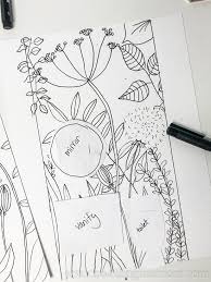 Can it be over painted with correct colour in silk emulsion then reapply doodle wall on. How To Paint A Mural An Inexpensive Wallpaper Alternative Jessica Welling Interiors
