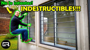 Obtén las mejores rejas para ventanas modernas y rústicas de hierro forjado. Ladrones Jamas Podran Con Estas Rejas De Proteccion Para Casas Youtube