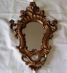 Specchio In Vetro Made In Italy Anni 60 Con Cornice Etsy Cornici Specchi Vetrate