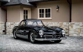 Download Wallpapers Mercedes 300sl Classic Cars Black Retro Cabriolet Retro Cars Mercedes Besthqwallpapers Com Mercedes Benz Benz Mercedes