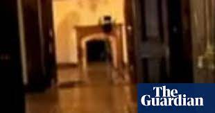 The ghost of a drowned man has been caught on camera wandering through a tunnel while traffic drives through him. Michael Jackson S Ghost Caught On Camera Michael Jackson The Guardian