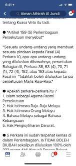 Savesave perkara 152 perlembagaan persekutuan for later. Menjawab Salah Faham 5 Pekara Gerakan Pengundi Sedar Facebook