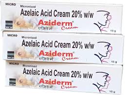 حمض الازيليك azelaic acid (مثل كريم سكينورين و ازادرم) او الجندي المجهول في عالم العناية بالبشرة هو حمض طبيعي موجود في حاجات زي الشعير و الذرة و القمح, بيُستعمل في منتجات كتير للعناية بالبشرة. Micro Aziderm Cream 20 Pack Of 3 15g 90 G Buy Online In United Arab Emirates At Desertcart Ae 138411370