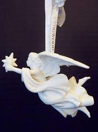 Made from porcelain, and with a branded satin the 2018 wedgwood christmas collection includes both ornaments and traditional tree decorations. Wedgwood Ornament White Angel Holding Star New In Box In 2021 Wedgwood Christmas Ornaments Ornaments