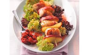Hahnchen Apfel Spiesse Auf Lollo Bofrost Rezepte Rezept Rezepte Hahnchen Lebensmittel Essen