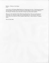 Memorial Tribute to Edward D. Palmer III ("Ted") BCHS Class of 1961