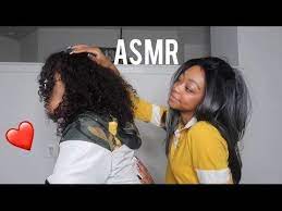 Asmr How I Style My Boyfriends Curly Hair Into A Bun Relaxing Voiceover Youtube Curly Hair Styles Asmr My Boyfriend