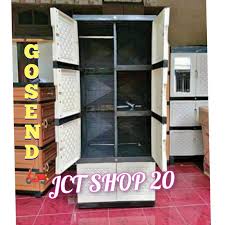 Lemari gantung kitchenset atas 2 pintu pesenan husus full putih. Lemari Plastik Gantung Harga Terbaik Agustus 2021 Shopee Indonesia