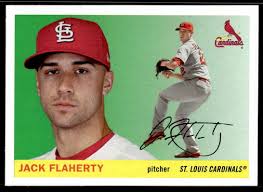 2020 Topps Archives #68 Jack Flaherty Cardinals Baseball Card