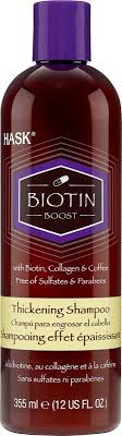 Hask Biotin Shampoo Before And After Hask Biotin Boost Thickening Shampoo Thickening Shampoo Biotin Collagen Coffee
