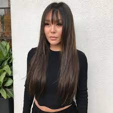Jessica biel's long hairstyle has one thing on its mind: Long Hair With Bangs 38 Best Examples For 2021