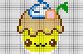 Cupcake Pixel Art Pixel Art Pixel Art Design Pixel