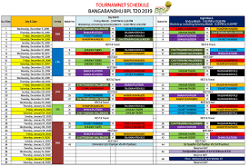 Bpl 2020 Schedule Time Table Bangladesh Premier League