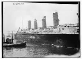 lusitania, sinking of international