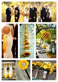 Everything you need to plan your wedding! Oh Sunshiney Day Sunflower Wedding Ideas My Hotel Wedding