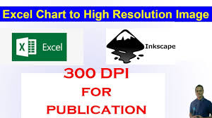 convert excel charts graphs to high resolution images 300 dpi