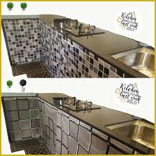 Anda nak tahu cara buat kabinet dapur diy? Table Top Dapur Simple Desainrumahid Com